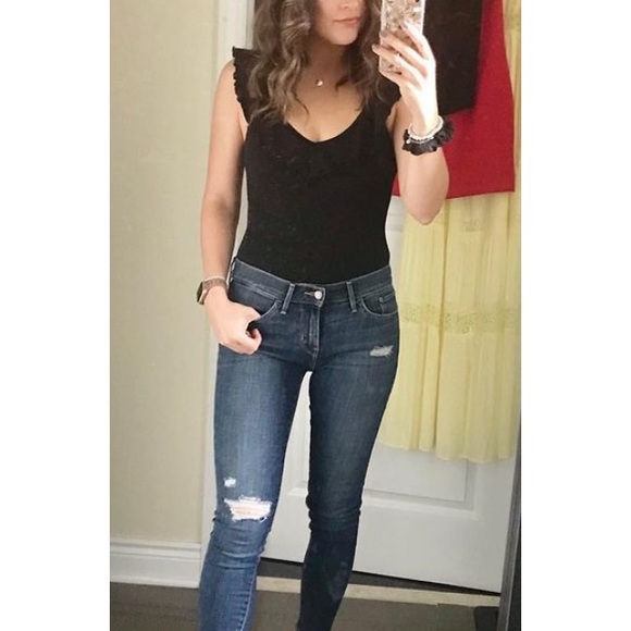 *SOLD* Aritzia Wilfred Danette Bodysuit Black XS - Picture 2 of 3